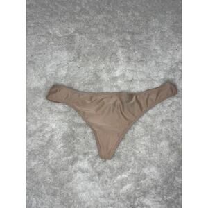 Victoria’s Secret Nude Strappy Back V-String Thong Panty XS